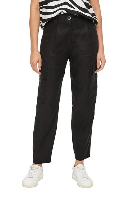 S.OLIVER PANTS BLACK 1