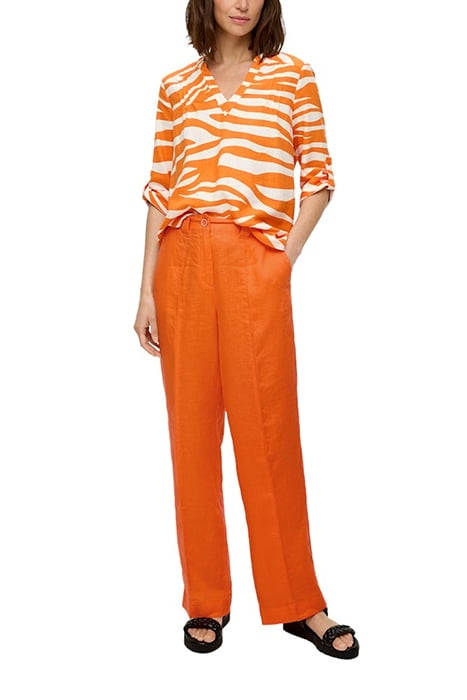 S.OLIVER PANTS ORANGE 3