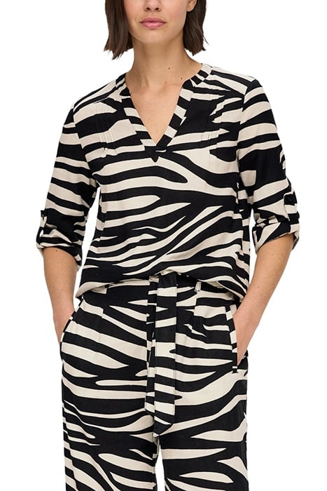 S.OLIVER BLOUSES BLACK 1