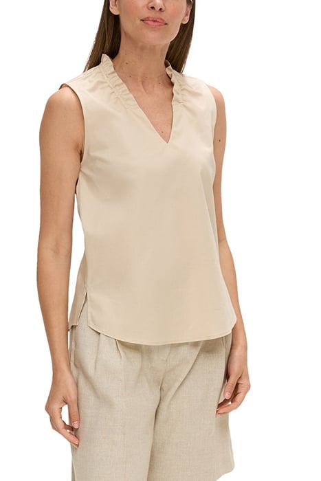 S.OLIVER BLOUSES BEIGE 1
