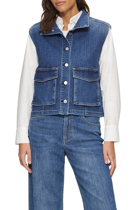 S.OLIVER JACKET INDOOR BLUE-DENIM 1