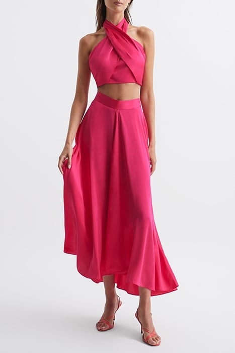 RUBY-HALTER OCCASION TOP PINK 2