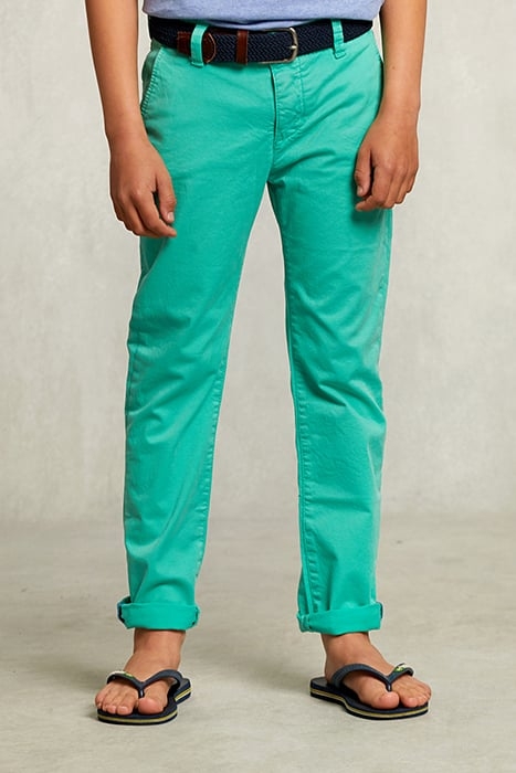 SLIM FIT CHINO PANTS GREEN 1