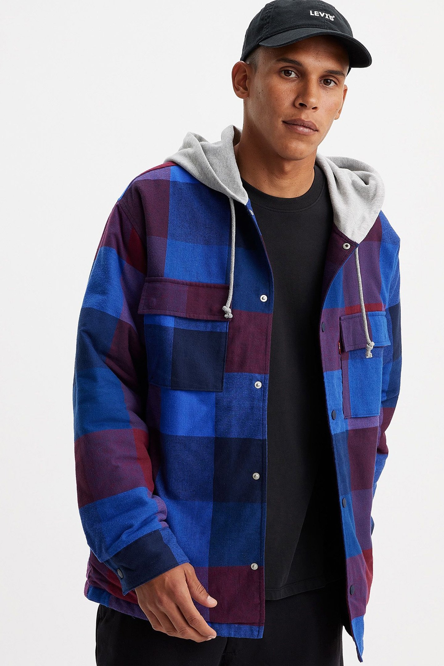 HOODED JACK WORKER OVERSHIRT 5