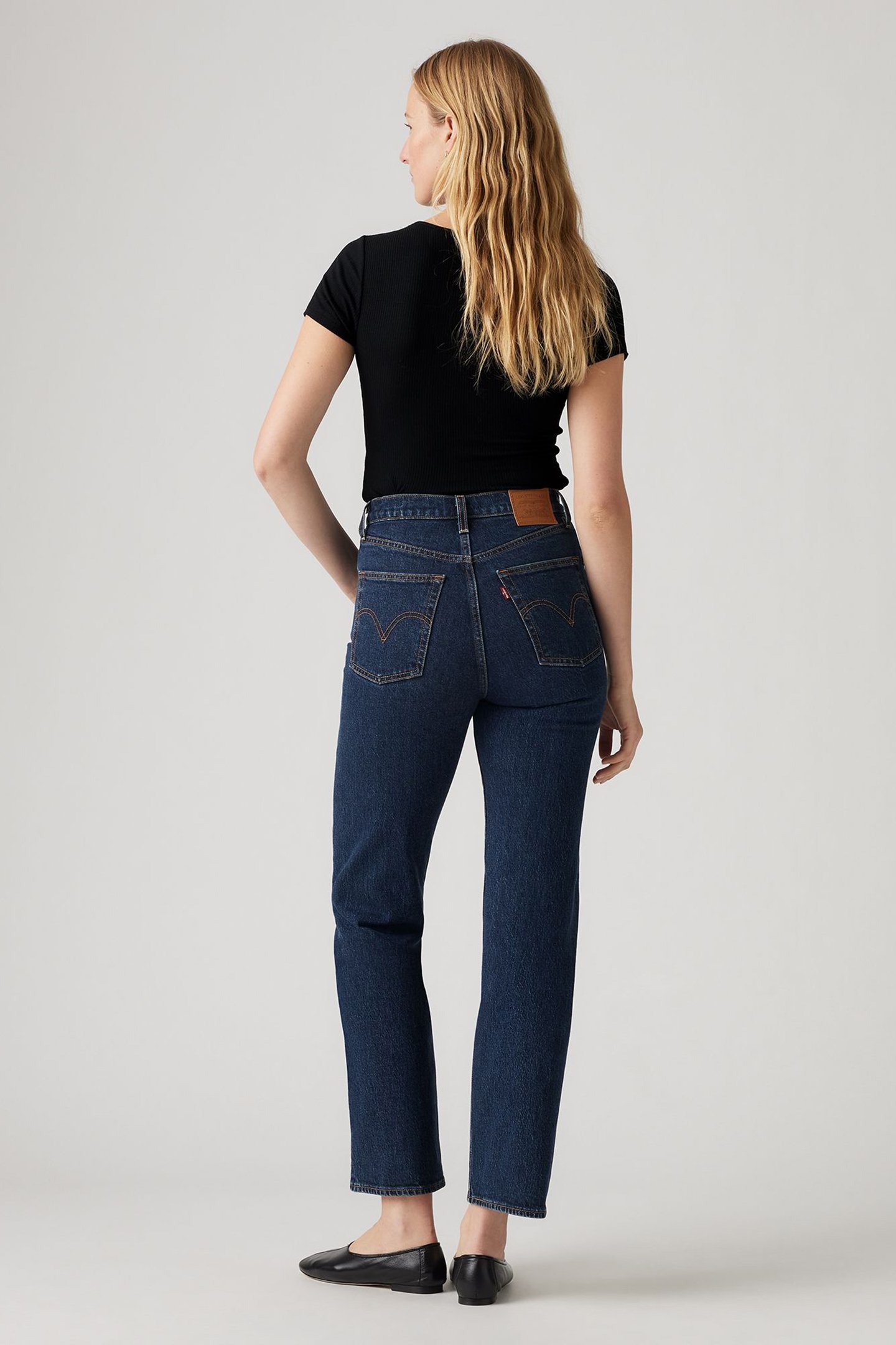 RIBCAGE STRAIGHT ANKLE JEANS 3