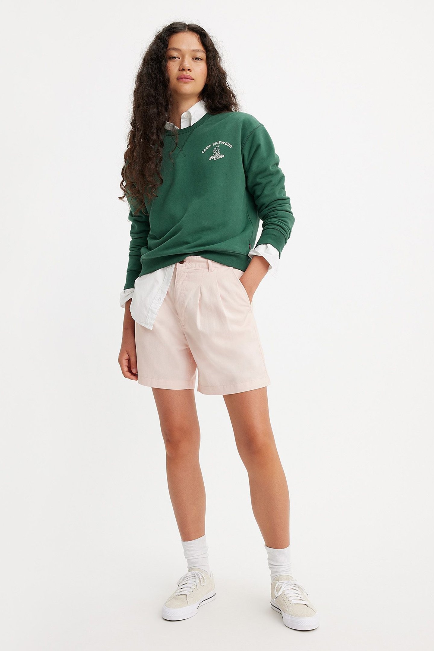 PLEATED TROUSER SHORTS 1