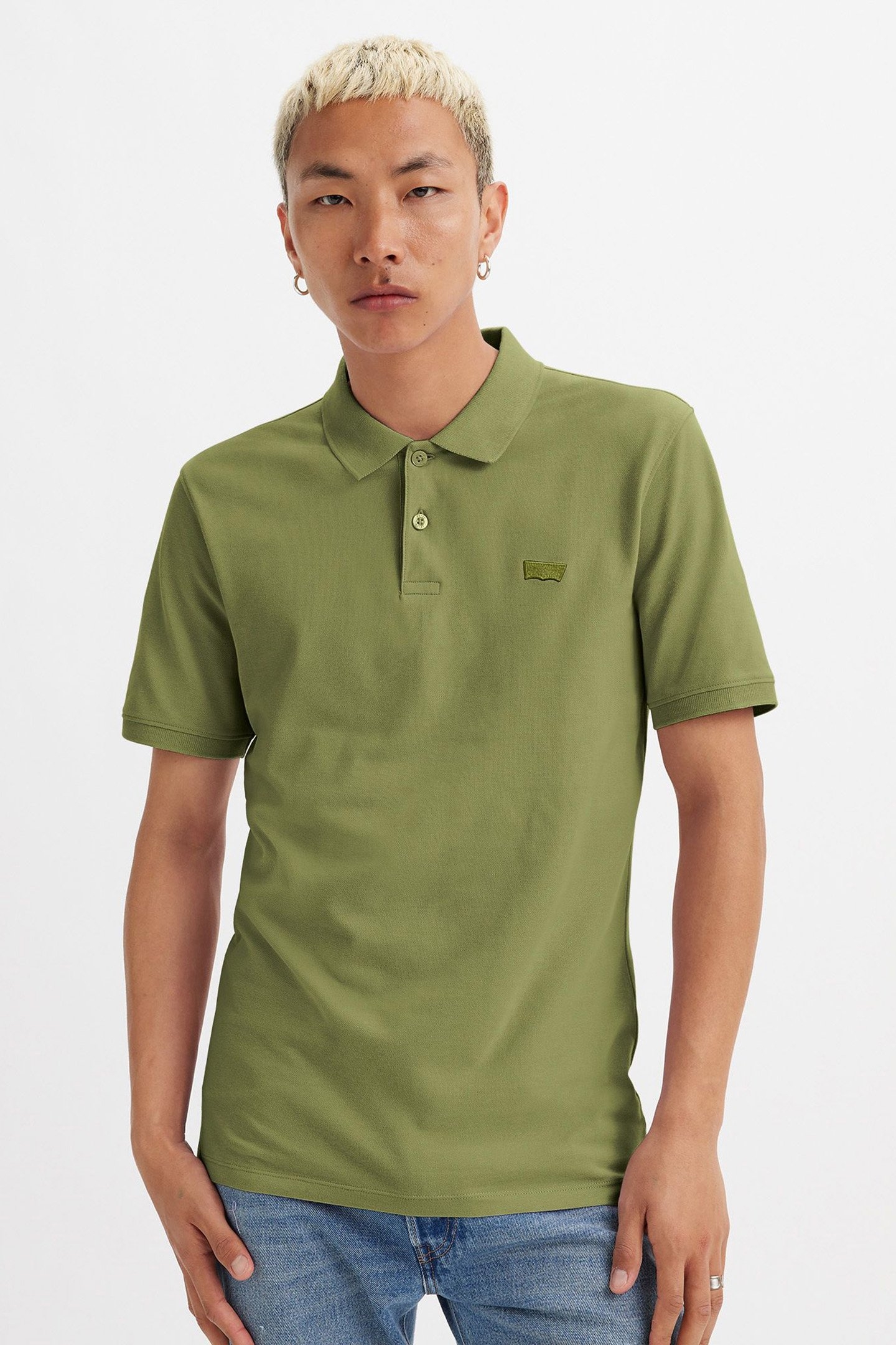 SLIM HOUSEMARK POLO CAPULET OLIVE JERSEY 3