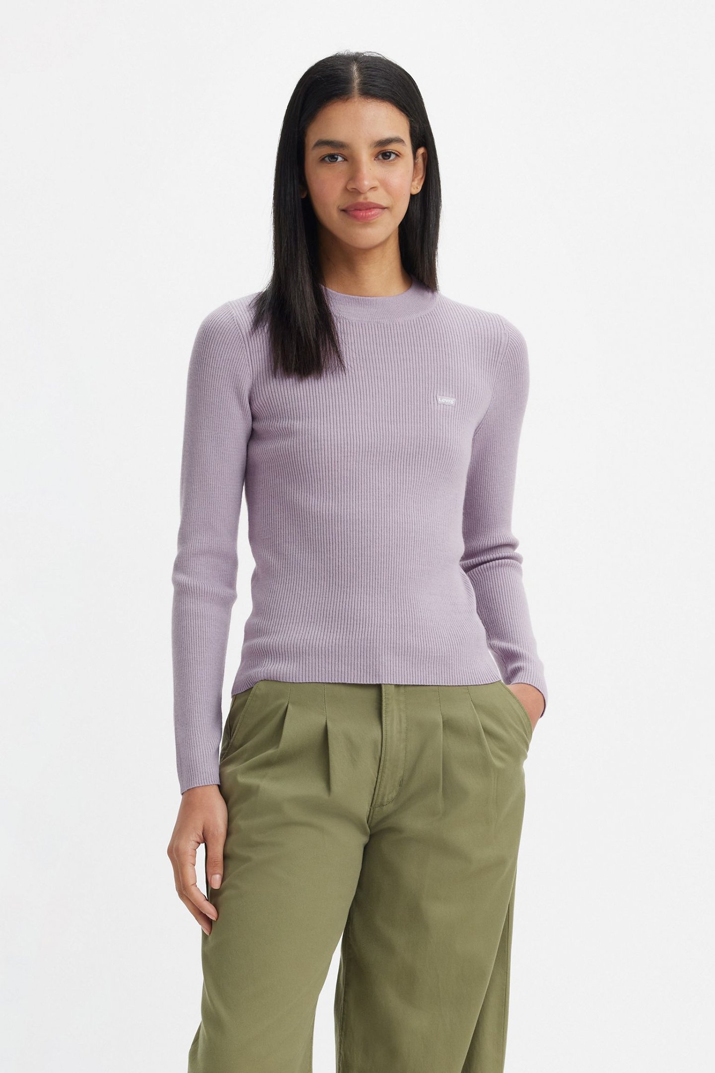 CREWNECK RIB SWEATER 1