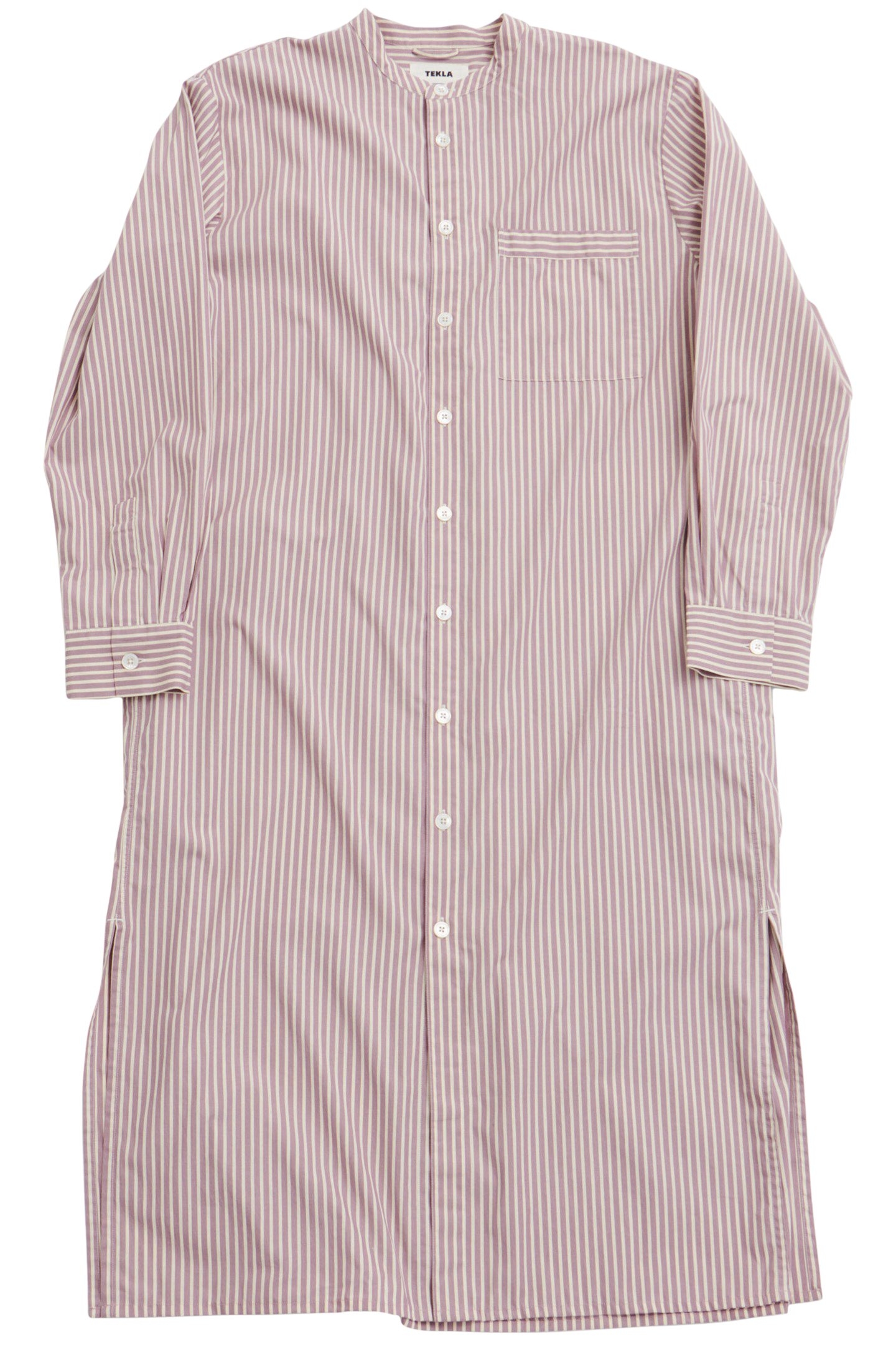 UNISEX POPLIN, NIGHT SHIRT SKIPPER STRIPES 3