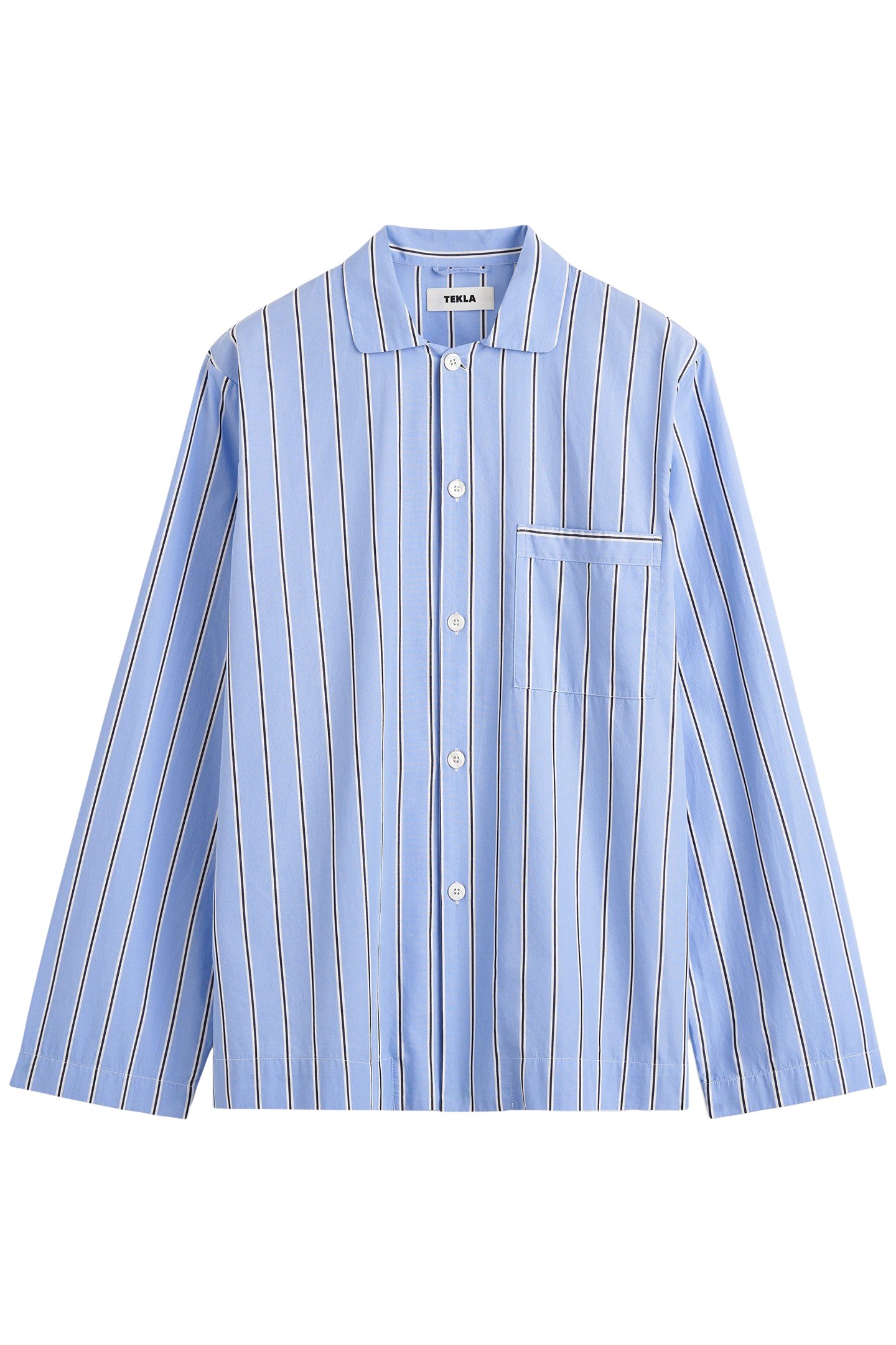 UNISEX POPLIN, PYJAMAS SHIRT BASSETT STRIPES 3