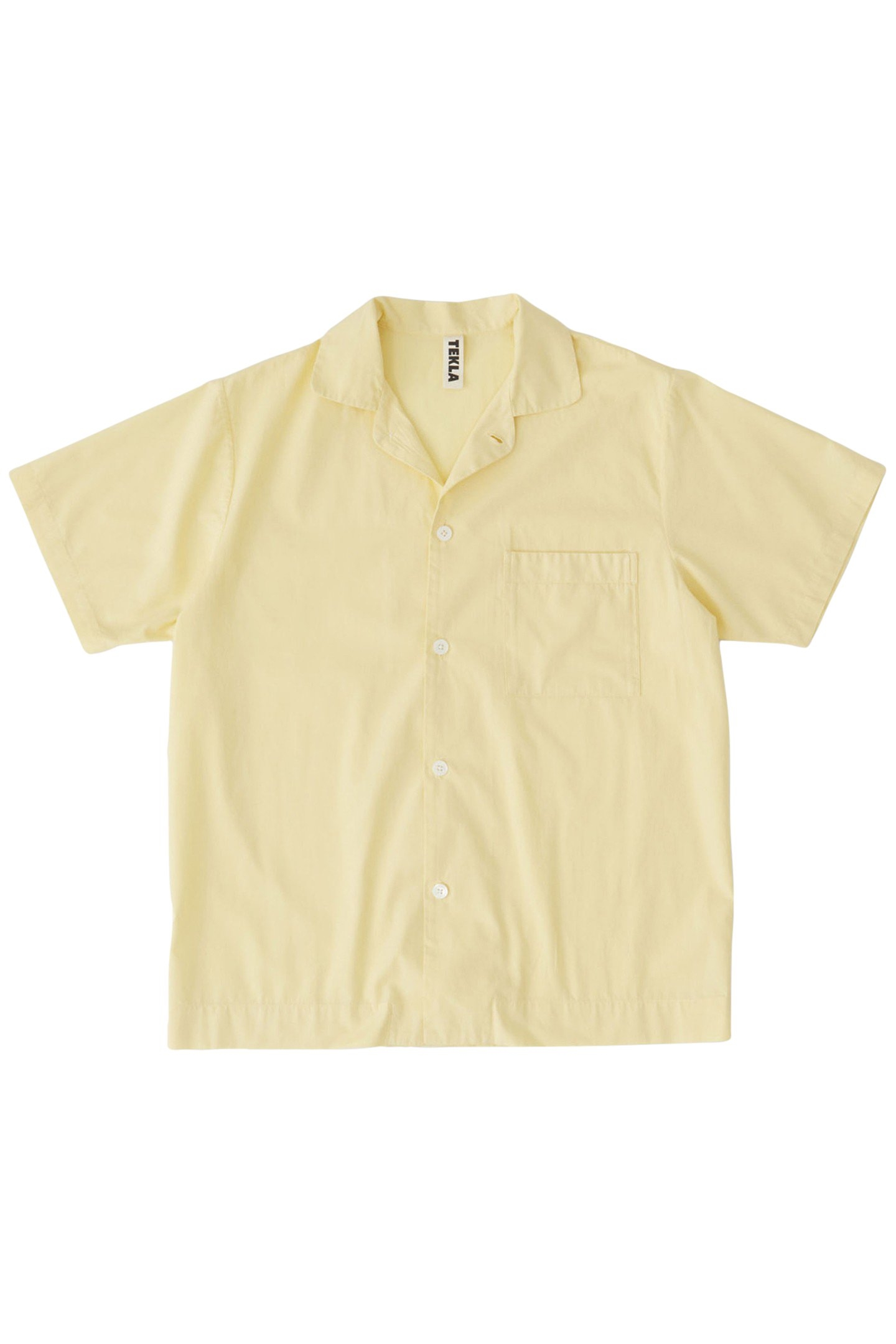 UNISEX POPLIN, SHORT SLEEVE SHIRT LEMONADE 1