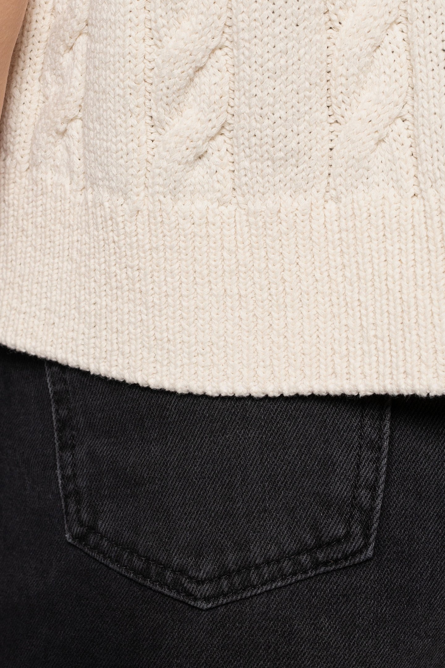 KIMMY CABLE WEST CHALK WHITE 7