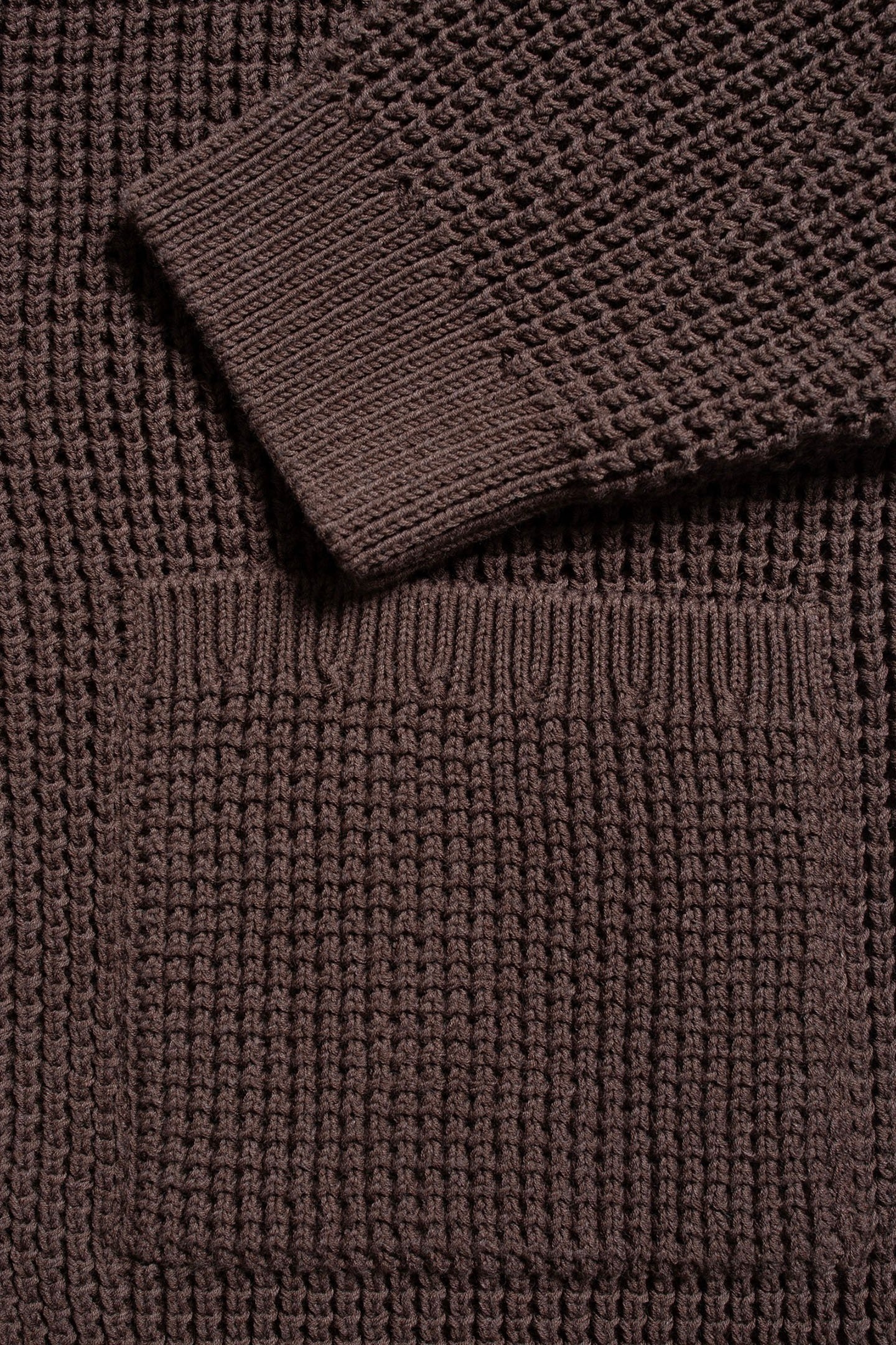 KENT PINEAPPLE CARDIGAN BROWNMELANGE 6