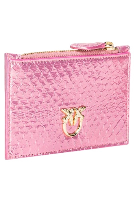 AIRONE CREDIT CARD AYERS LAMIN POWDER PINK-SHINY GOLD 2
