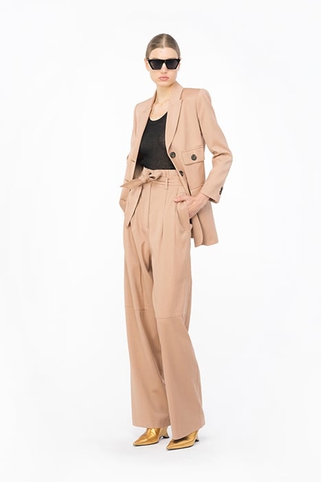 PACMAN TROUSERS DARK LATTE 1