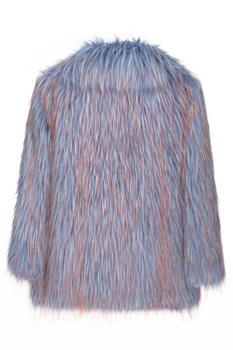 CRUDELIA REEFER JACKET LIGHT BLUE/ORANGE 4