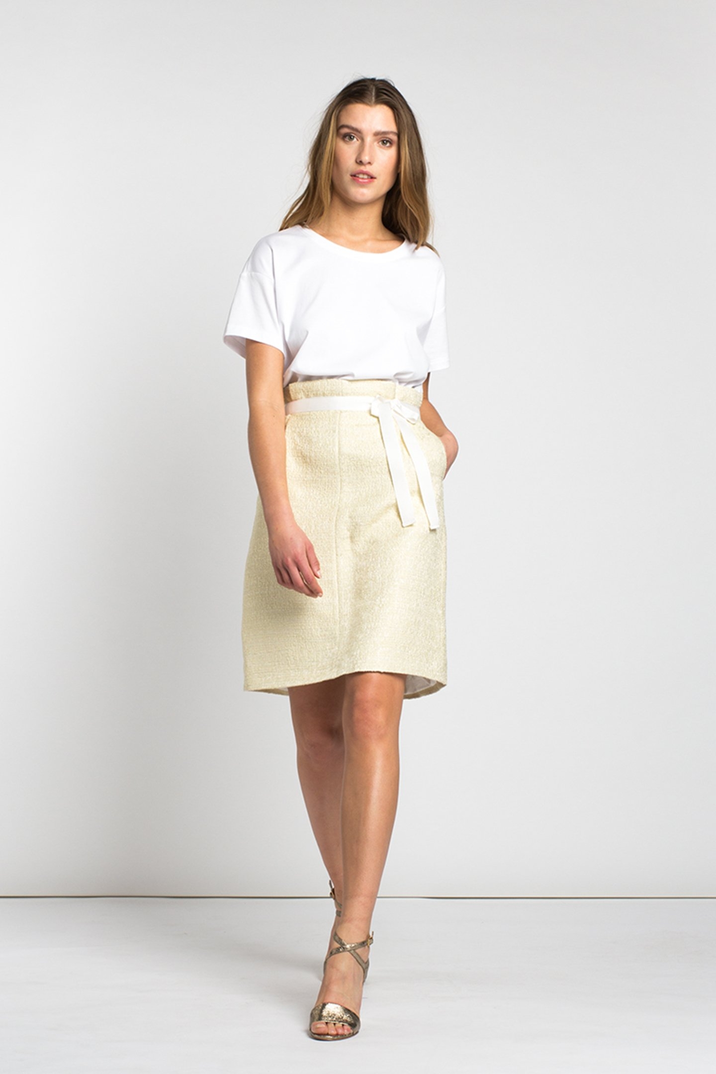 DRESS GOLD SPORT ECRU/GOUD 1