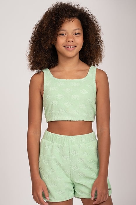 TERRY LOGO SHORTS MINT 1