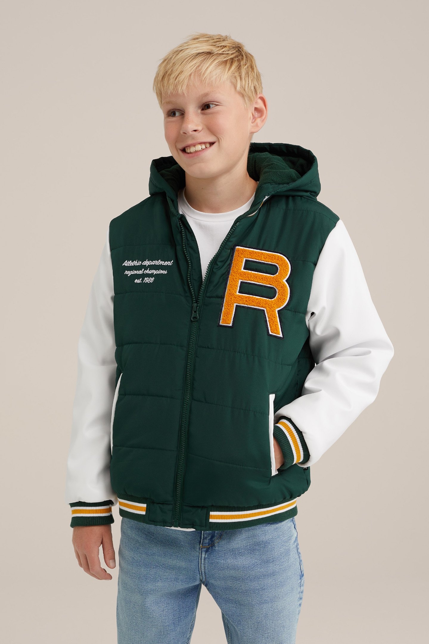 JACKET MIDLONG DARK GREEN 1