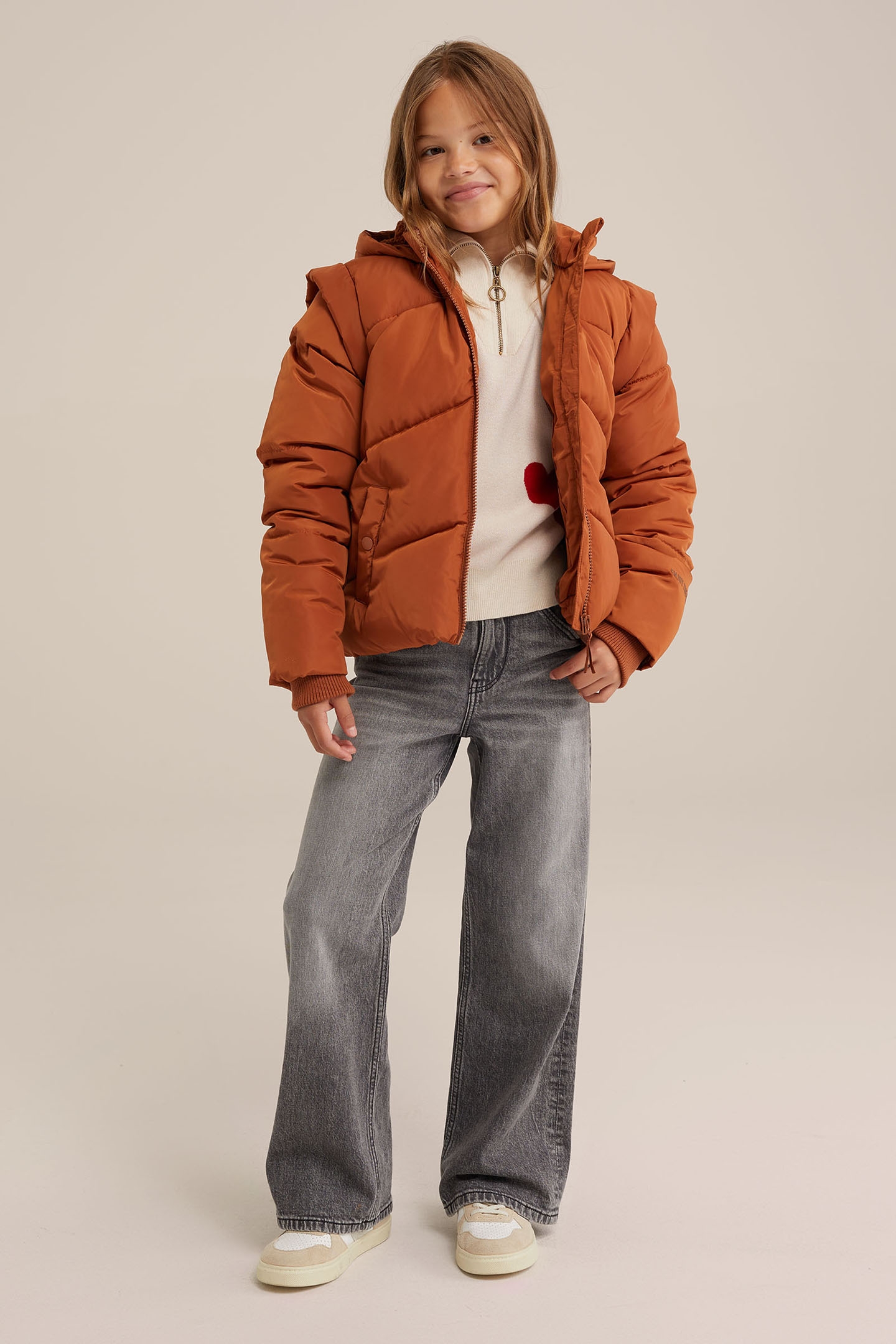 JACKET NORMAL LENGTH BROWN 2