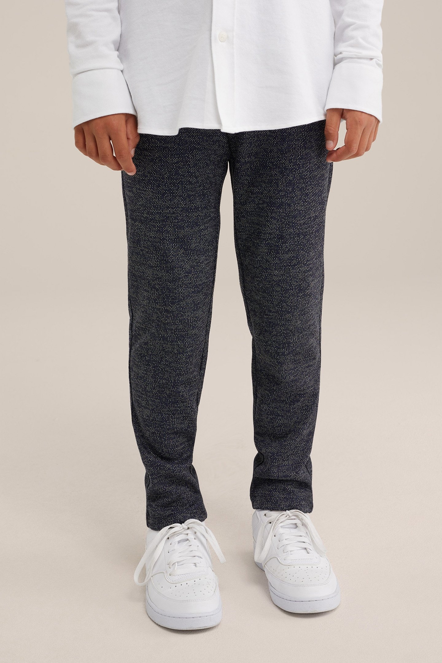 CARGO PANTS NAVY BLUE 1