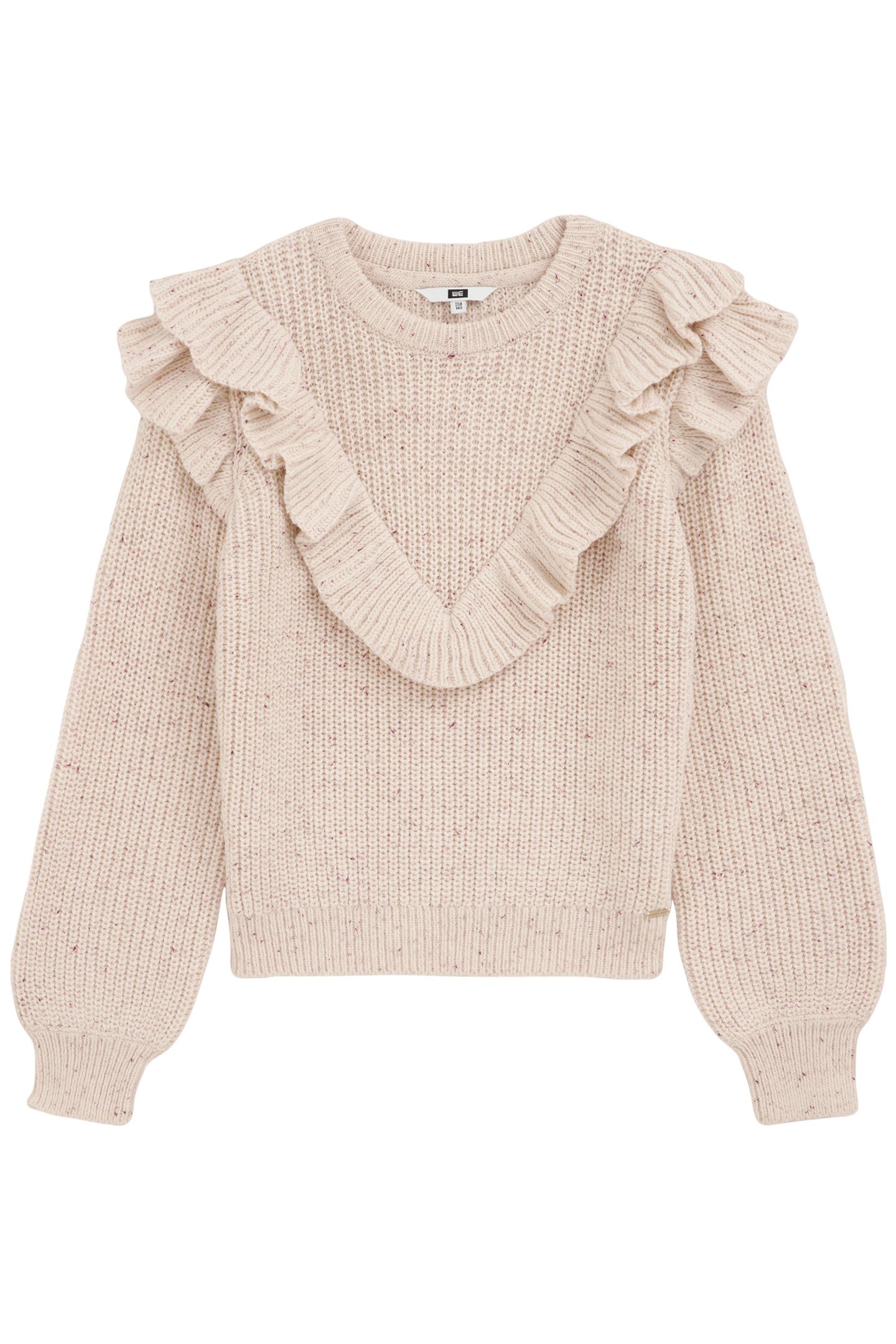 KNITTED PULLOVER BEIGE 3