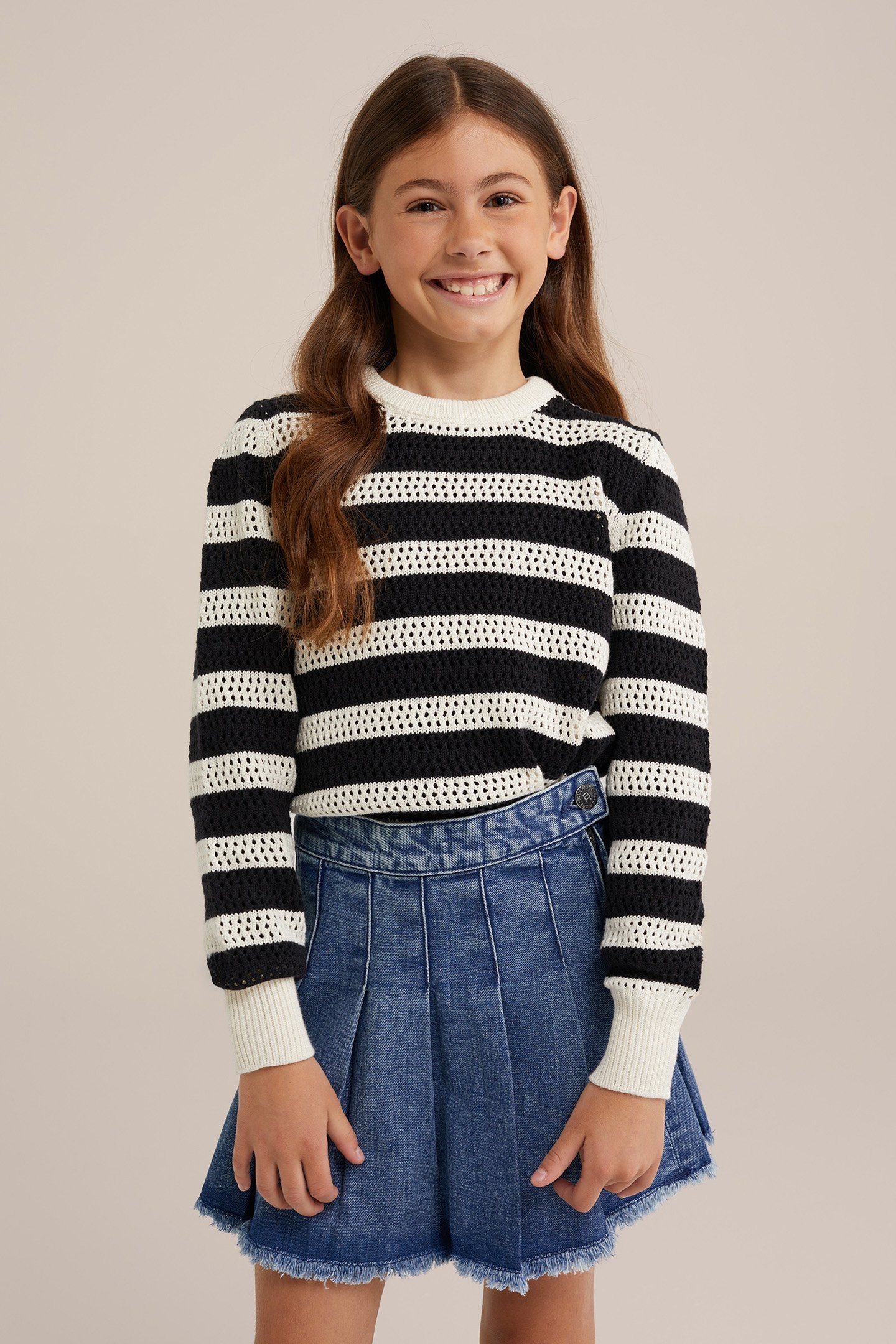 KNITTED PULLOVER BLACK 1