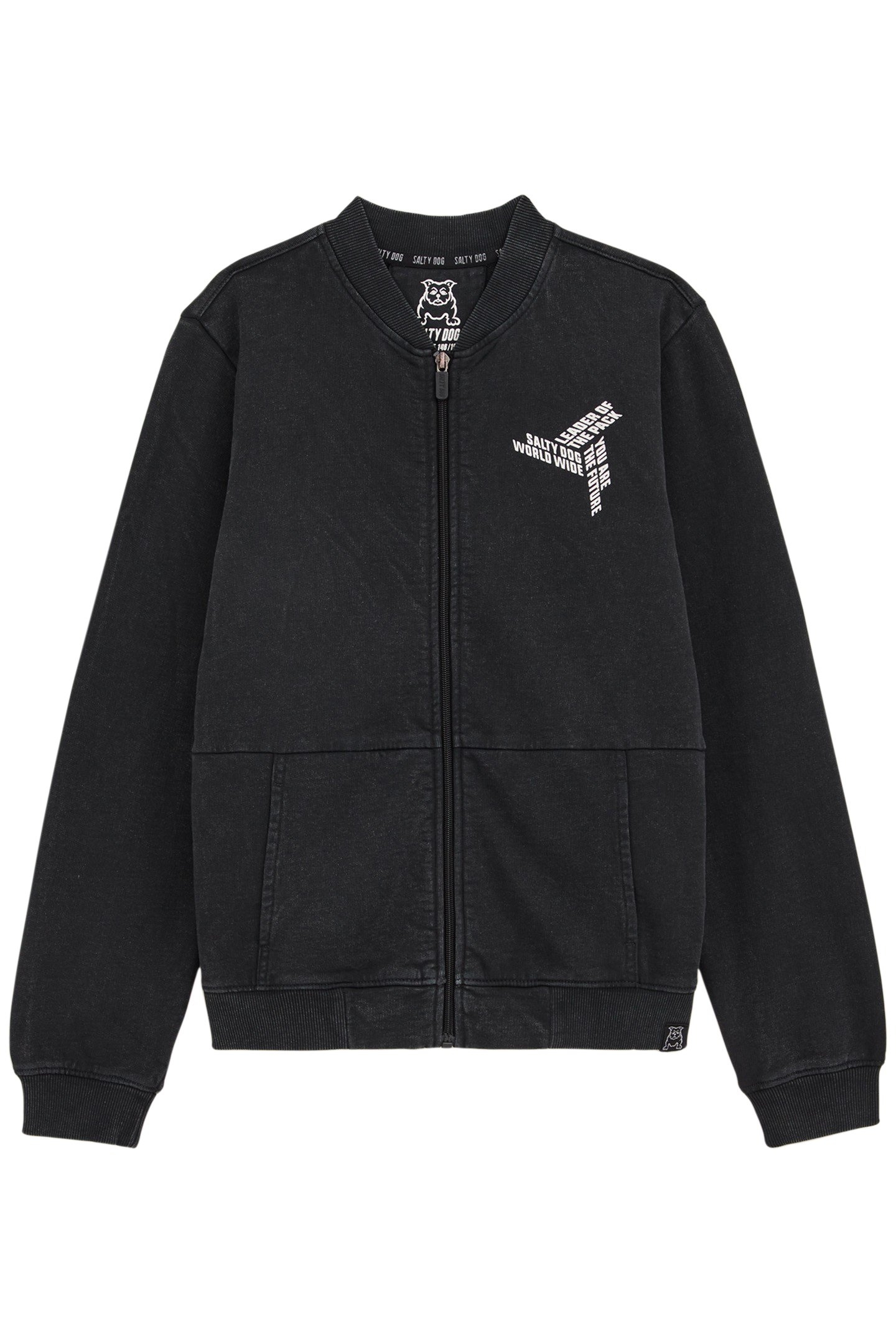 CARDIGAN WITH ZIPPER BLACK 3