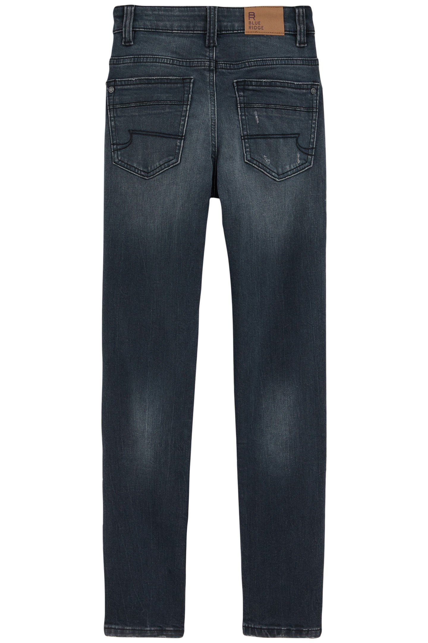 5-POCKET MID WAIST GREYISH BLUE 4