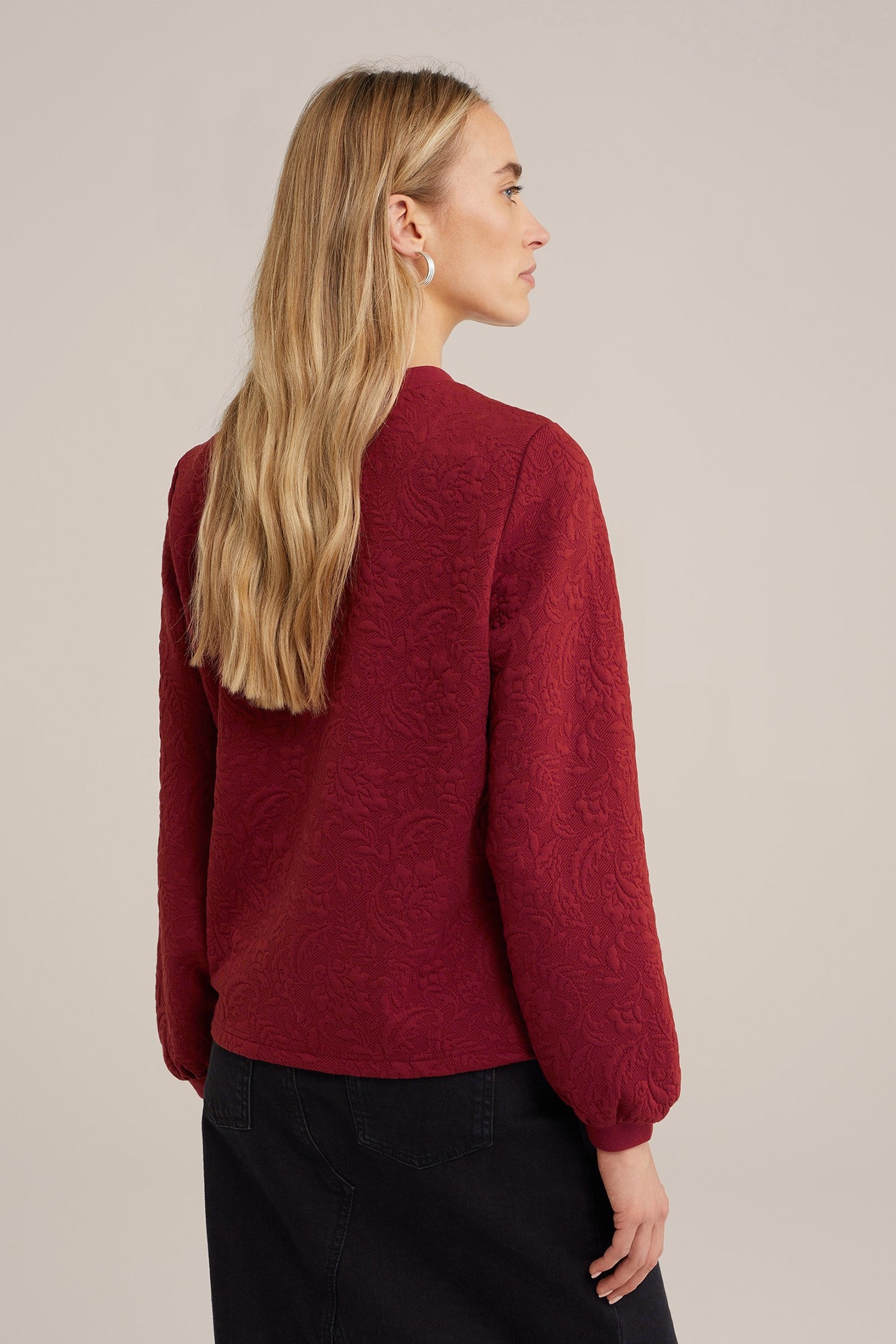 SWEATER VINTAGE RED 2