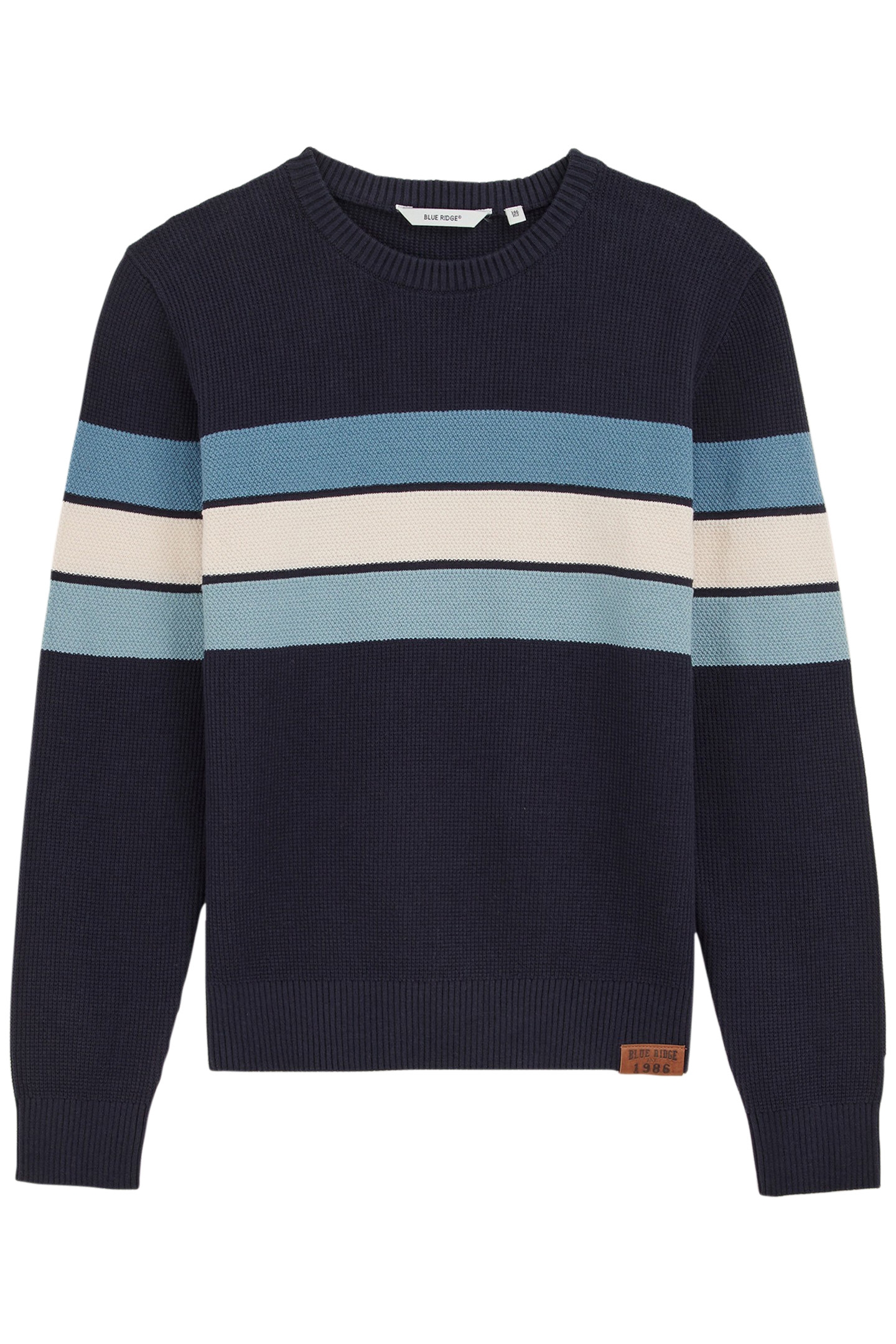 KNITTED PULLOVER DARK BLUE 3