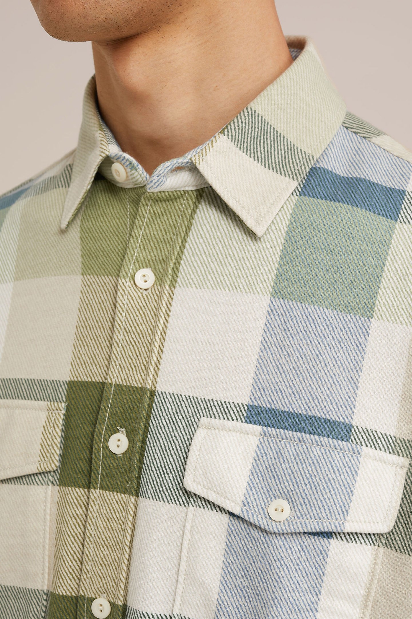 OVERSHIRT PASTEL GREEN 6