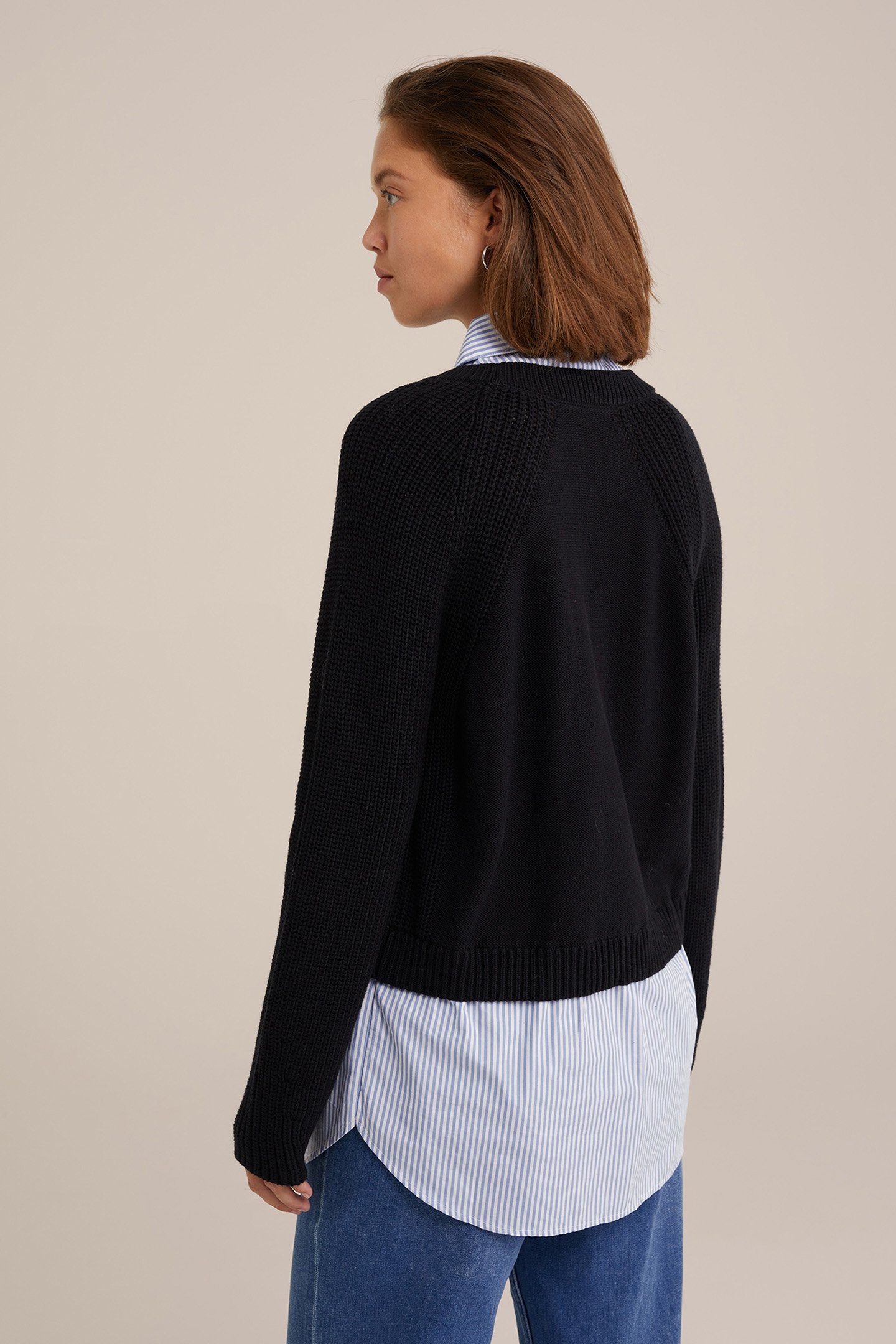 KNITTED PULLOVER BLACK 2