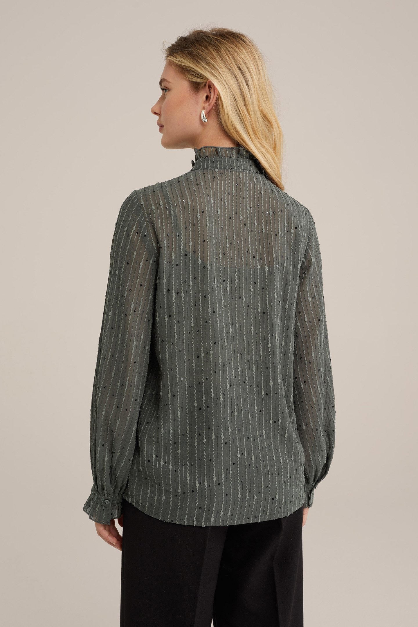 BLOUSE OLIVE GREEN 2