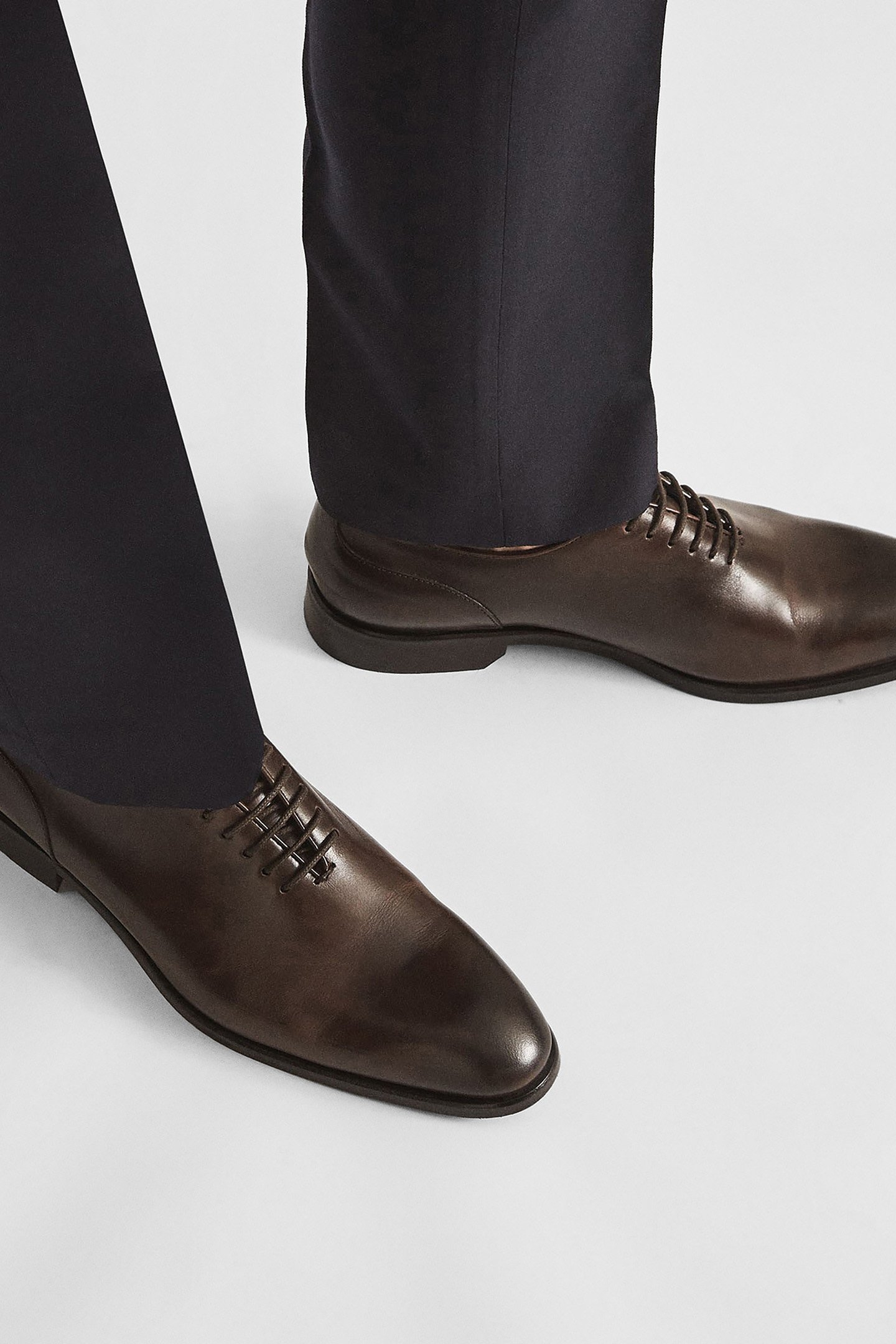 BAY-LACE UP FORMAL SHOE DARK BROWN 3