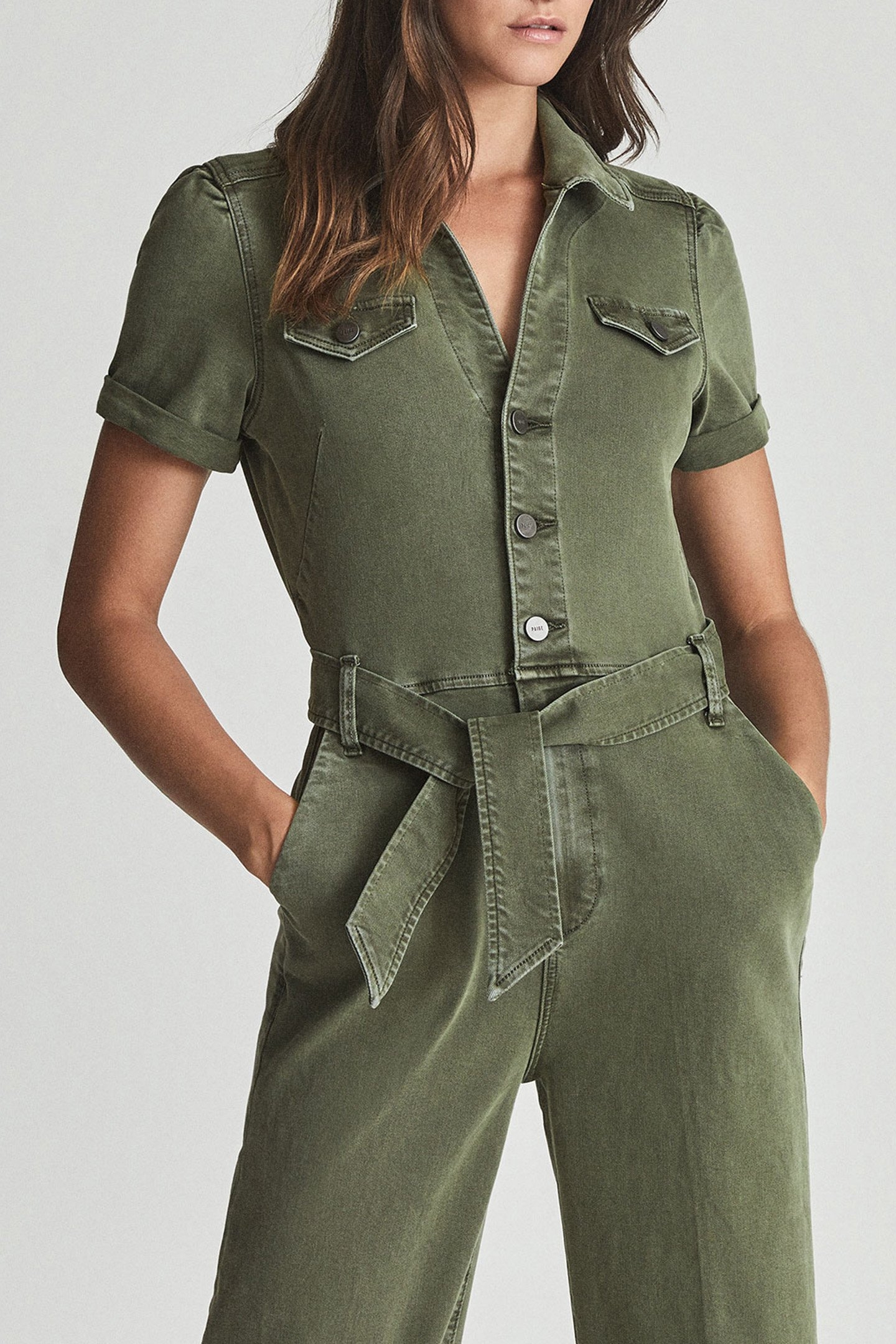 ANESSA-SHORT SLEEVE ANESS GREEN 5