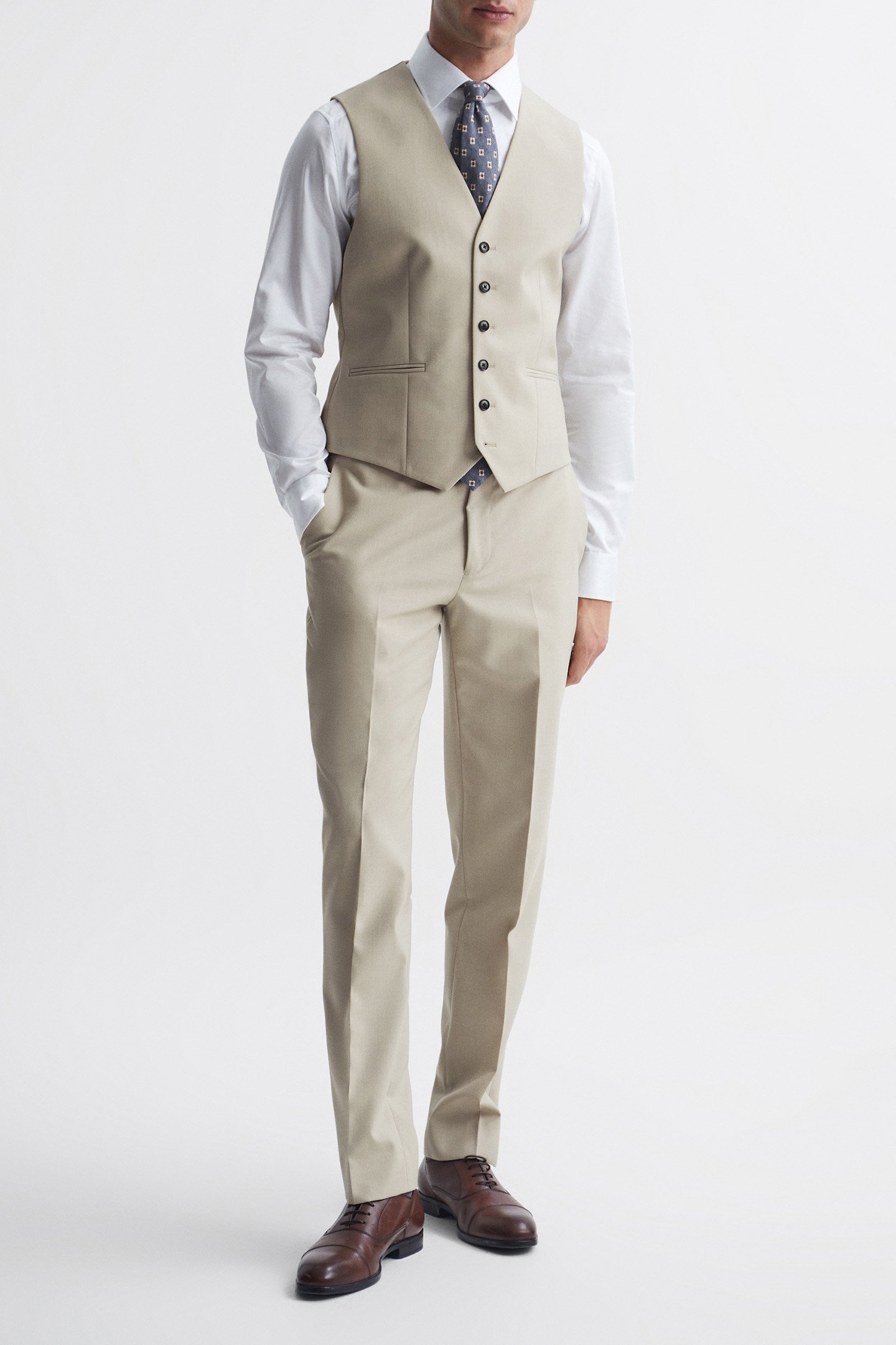 FINE-SB SIX BUTTON WOOL S STONE 3