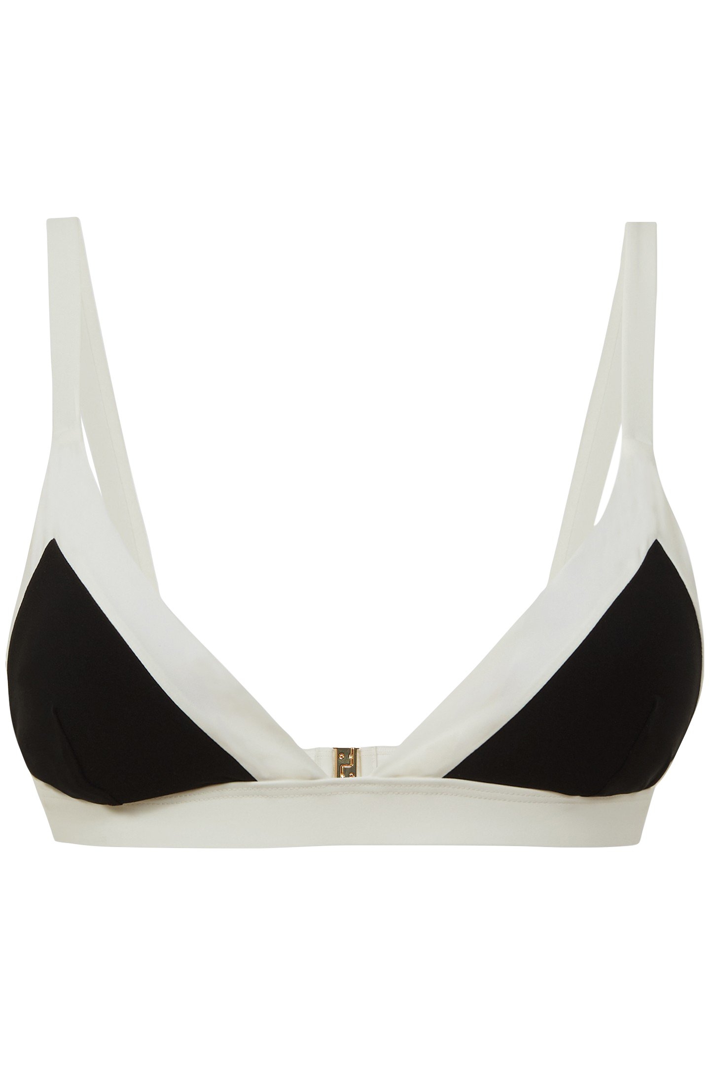 COL BLOCK BIKINI TOP BLACK/WHITE 3