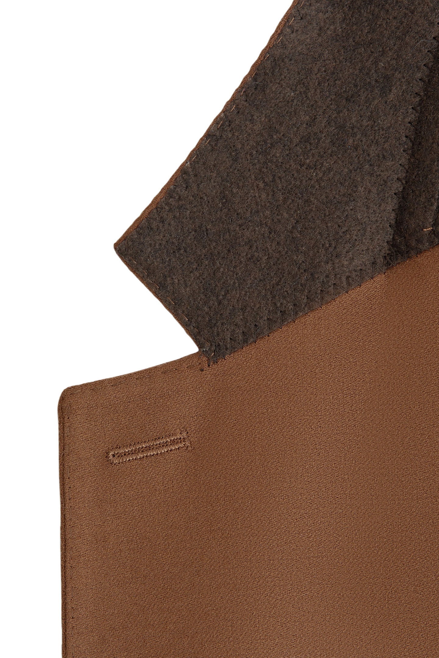 SB 2B NOTCH FLANNEL BLAZER TOBACCO 5