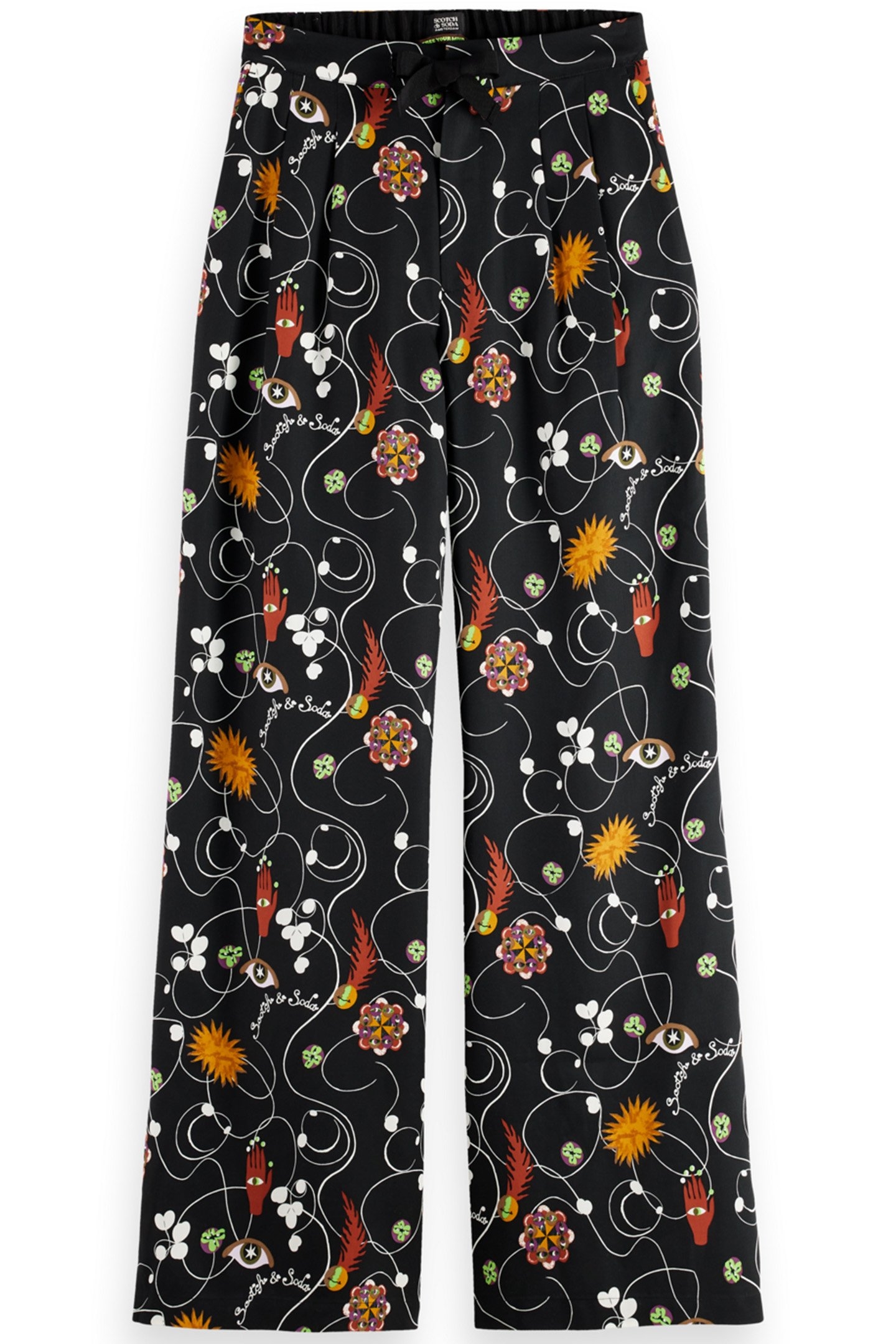 ELENI WIDE LEG PYJAMA PANT FREE MIND 4