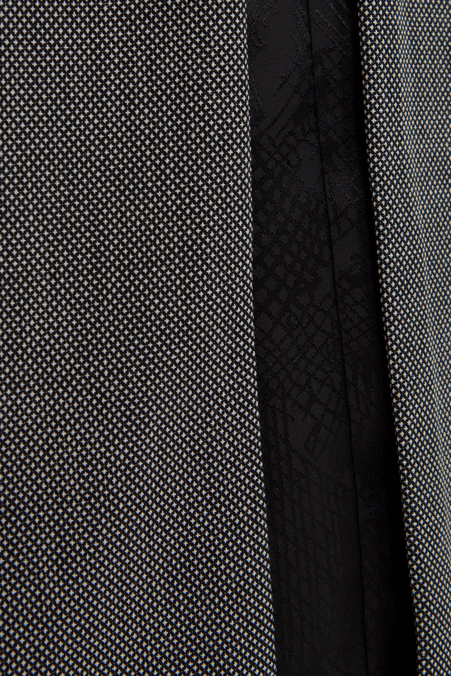 PURE EDITION – BLACK SEMI-PLAIN LONG SKIRT 6