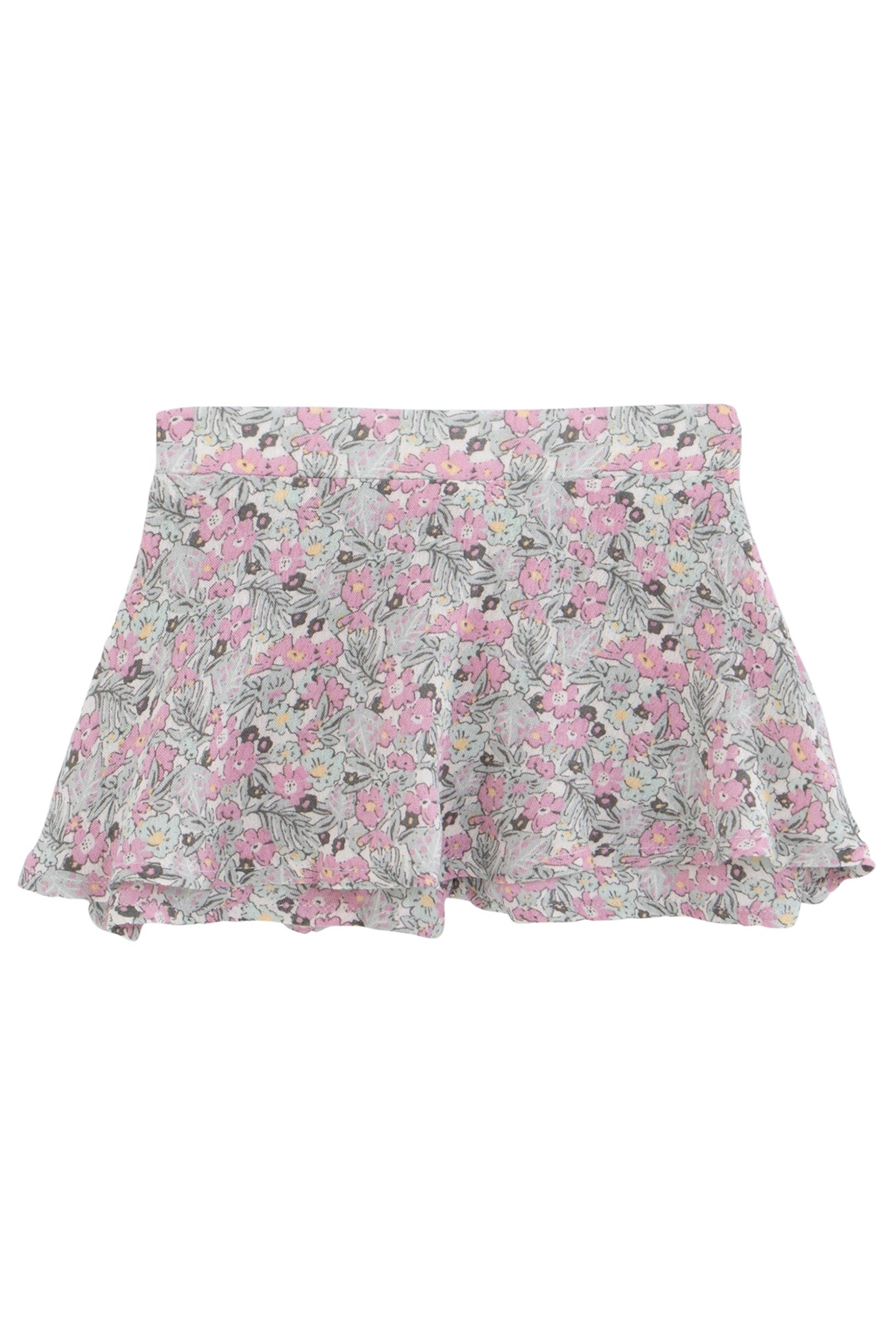 BABY GIRLS’ LENZING™ ECOVERO™ SKORT WITH LITTLE FLOWERS 2