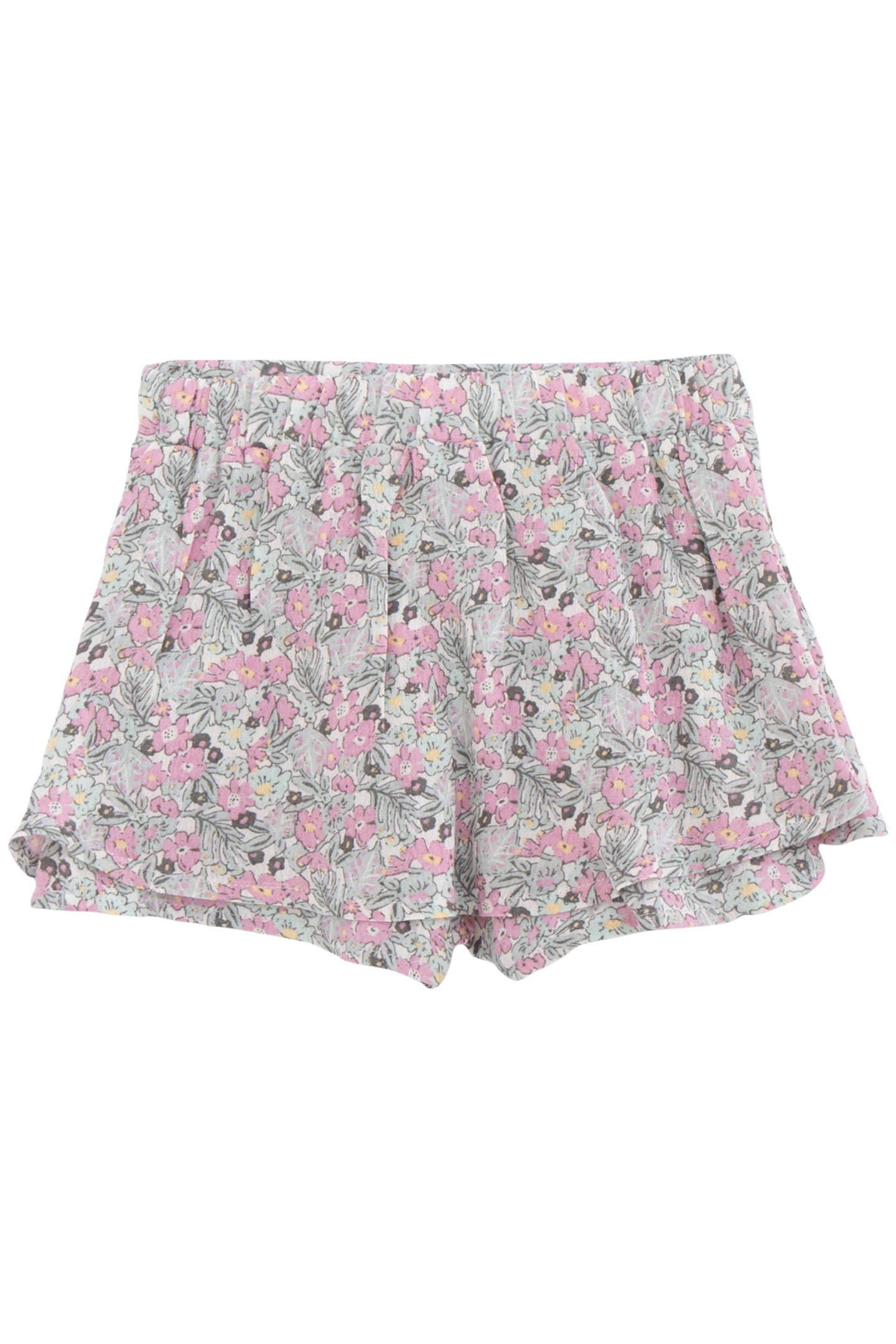 BABY GIRLS’ LENZING™ ECOVERO™ SKORT WITH LITTLE FLOWERS 1