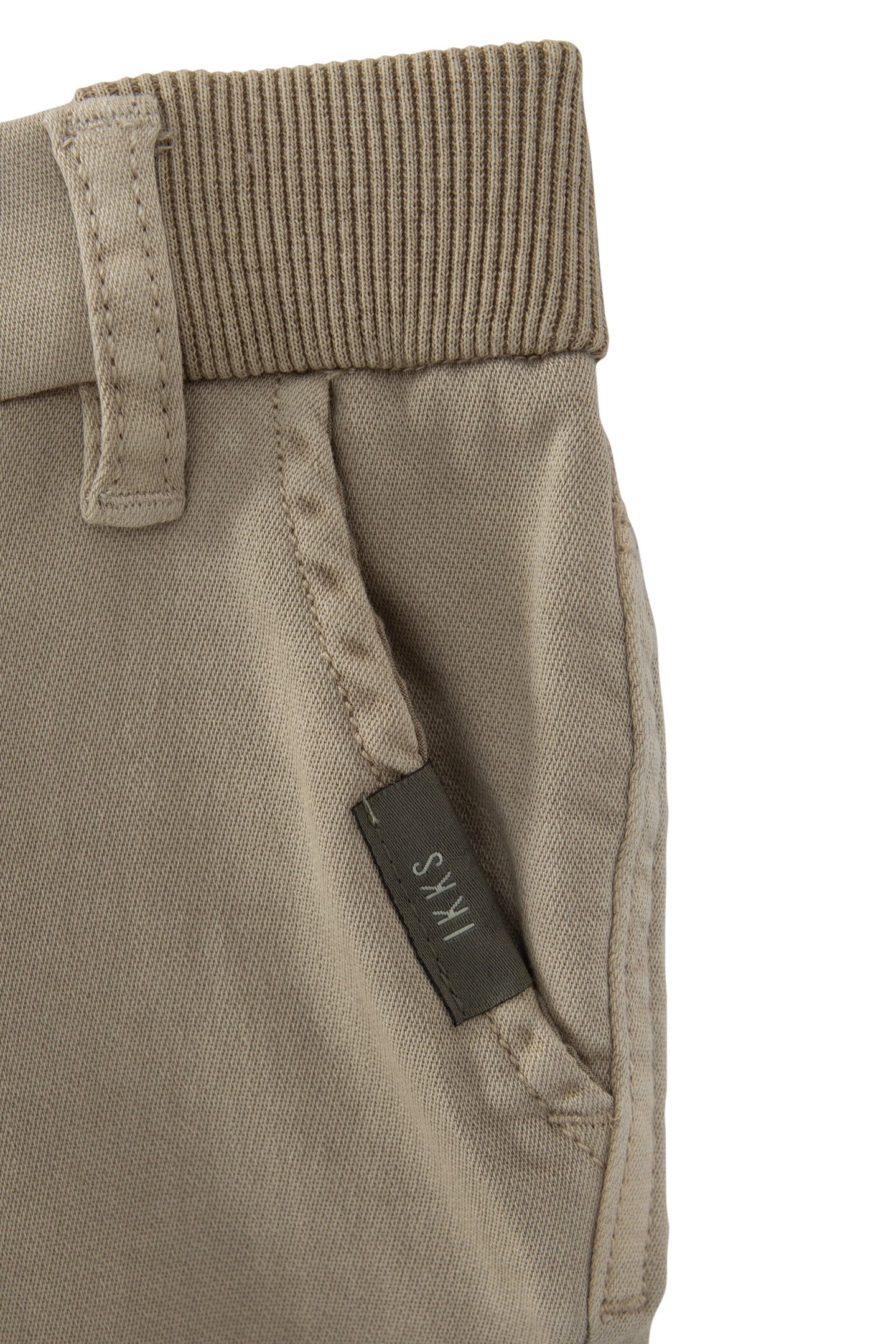 BABY BOYS’ BEIGE JEANS WITH ARMY PRINT 4