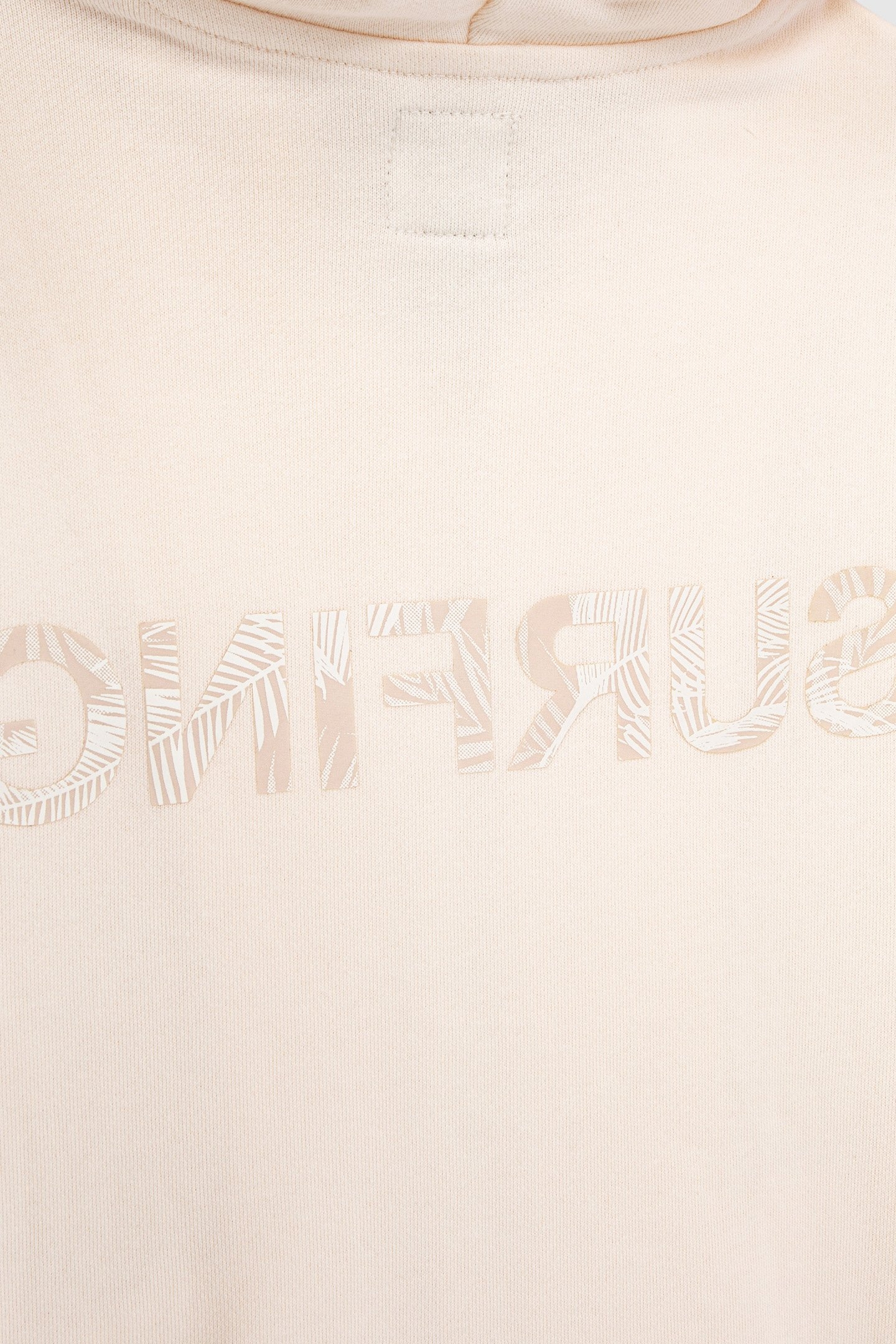 BOYS’ ECRU CARDIGAN WITH PRINT SLOGAN ON BACK 6