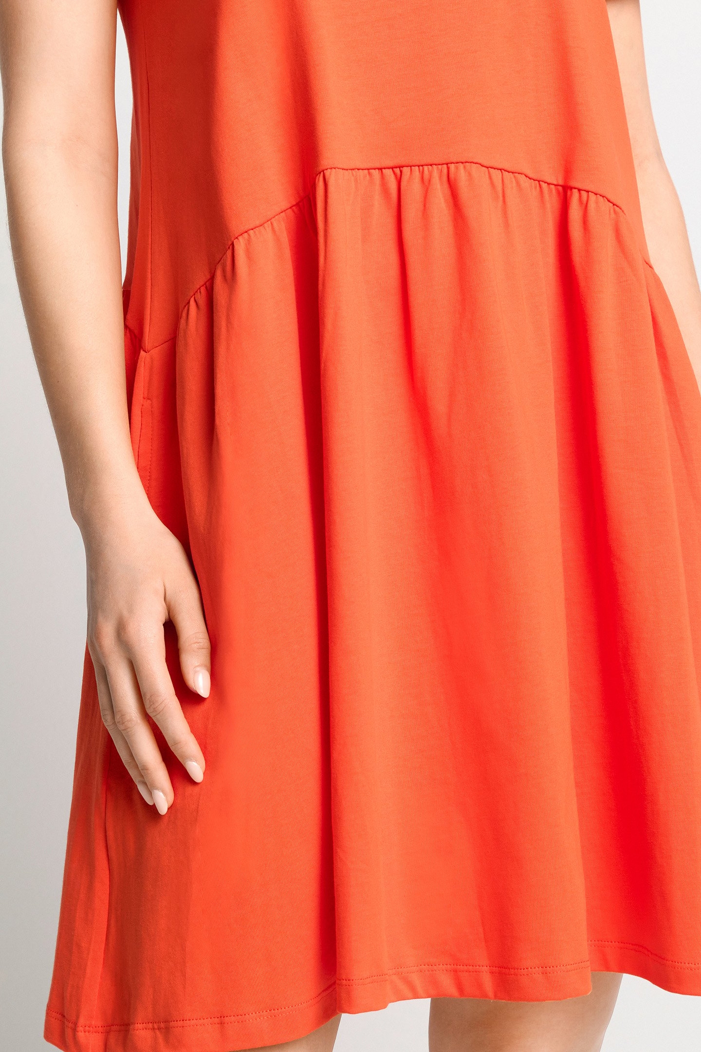 T-SHIRT DRESS ORGANIC CHERRY TOMATO 6