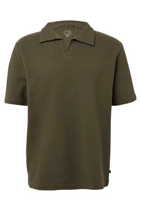 S.OLIVER-QS POLOSHIRTS GREEN-OLIVE 4