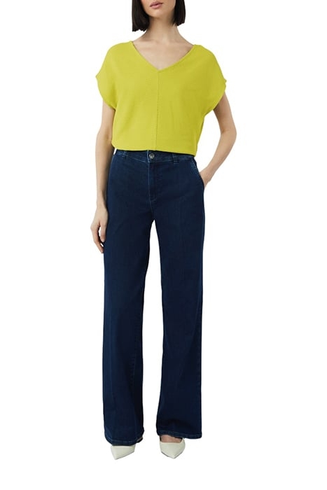 COMMA T-SHIRTS LIME-GREEN 2