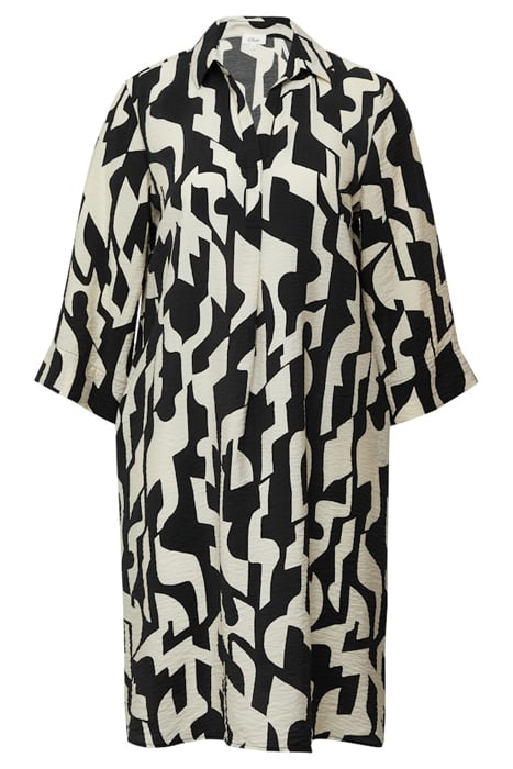 S.OLIVER DRESSES GREY/BLACK 3