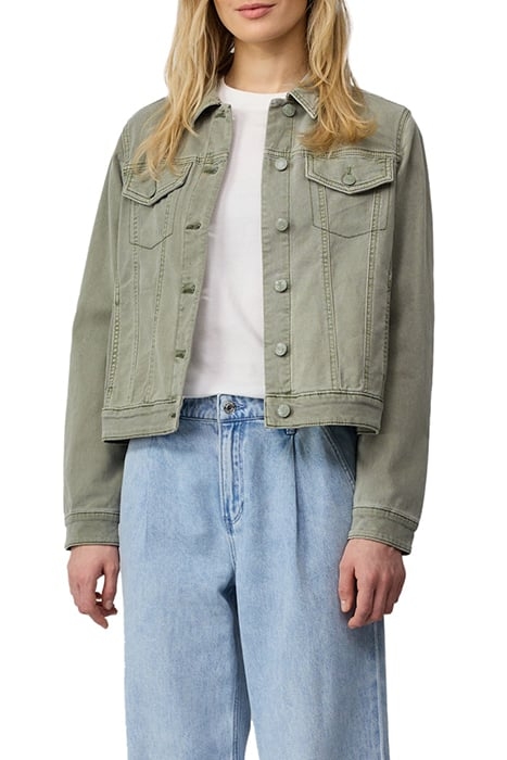 S.OLIVER JACKET INDOOR GREEN-DENIM 1